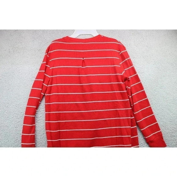 Women's Stars Above Pajama Set-Size Medium-Red w/White Stripe - Picture 5 of 9